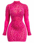 Robe Éclat à strass